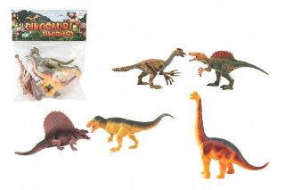 Obrázek z Dinosaurus plast 16-18cm 5kusů v sáčku 